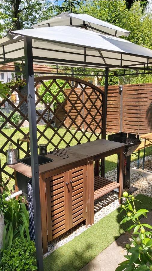 Garden Budha Relax Apartman, Parking, Bbq, Terrace Siofok Ngoại thất bức ảnh
